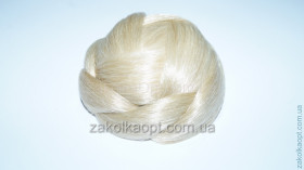 Гулька "блонд" із волосся SM-21